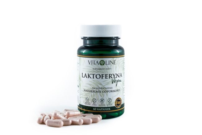 Kapsułki Laktoferyna Suplementy diety vita-line