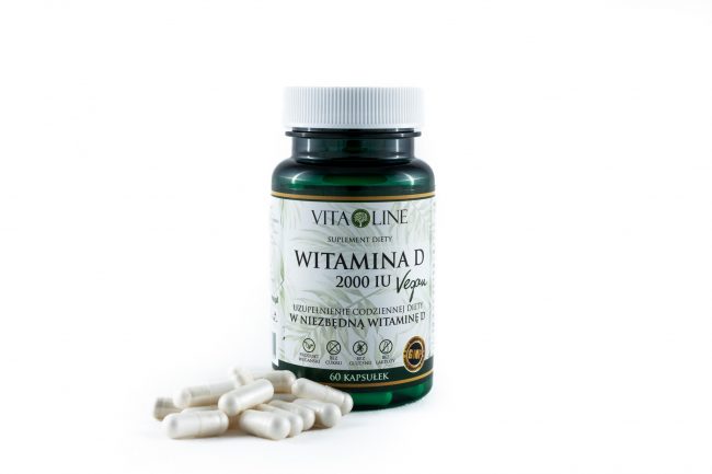 Kapsułki Witamina D Vita-Line Suplementy diety vita-line
