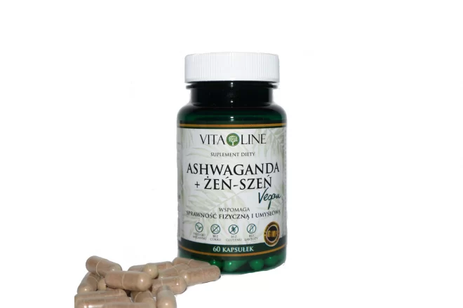 Ahwaganda + żeń-szeń vita-line