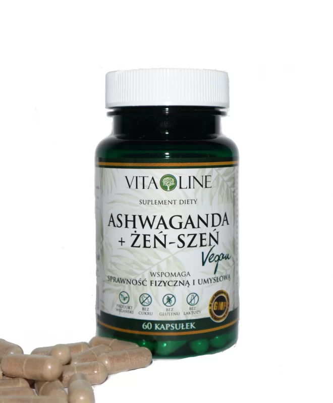 Ahwaganda + żeń-szeń vita-line