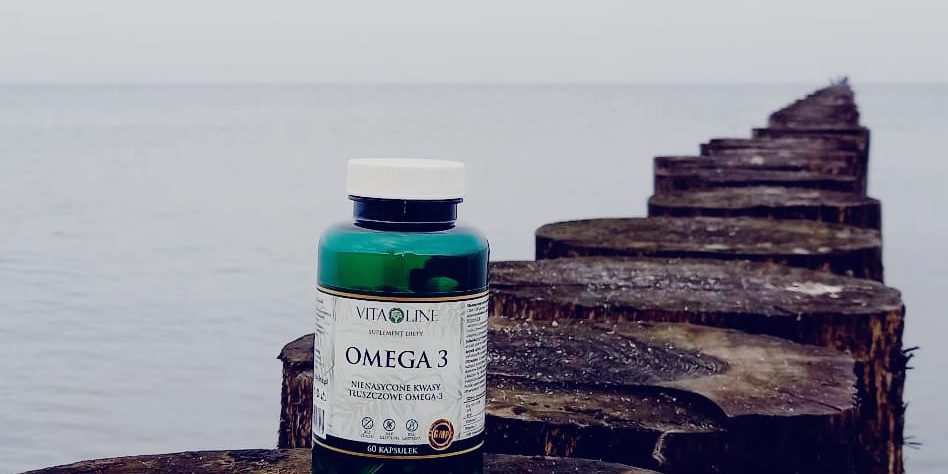 Omega kapsułki morze Suplementy vita-line omega-3