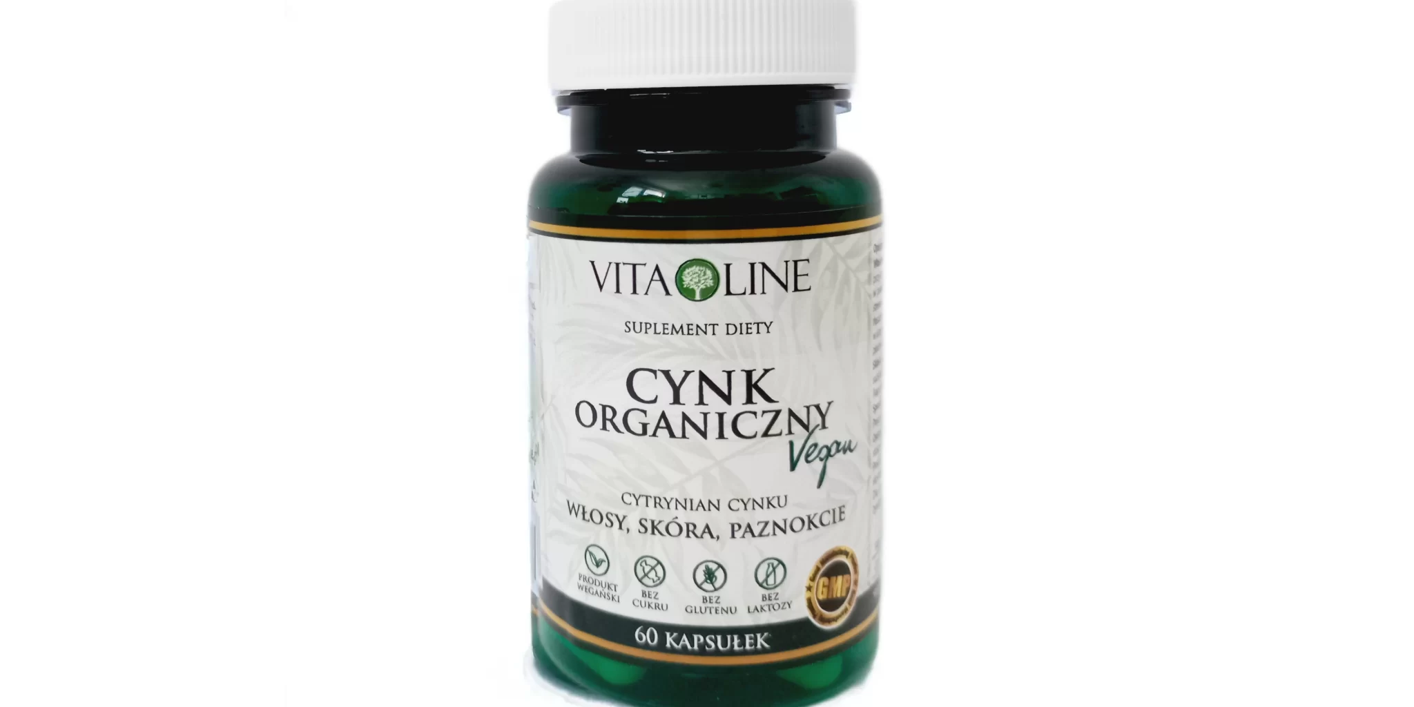 Cynk organiczny Zdjęcie suplementów diety vita-lina Cynk organiczny